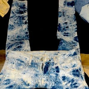 Stonewashed Super Stretch American Eagle Jeggings 🦅